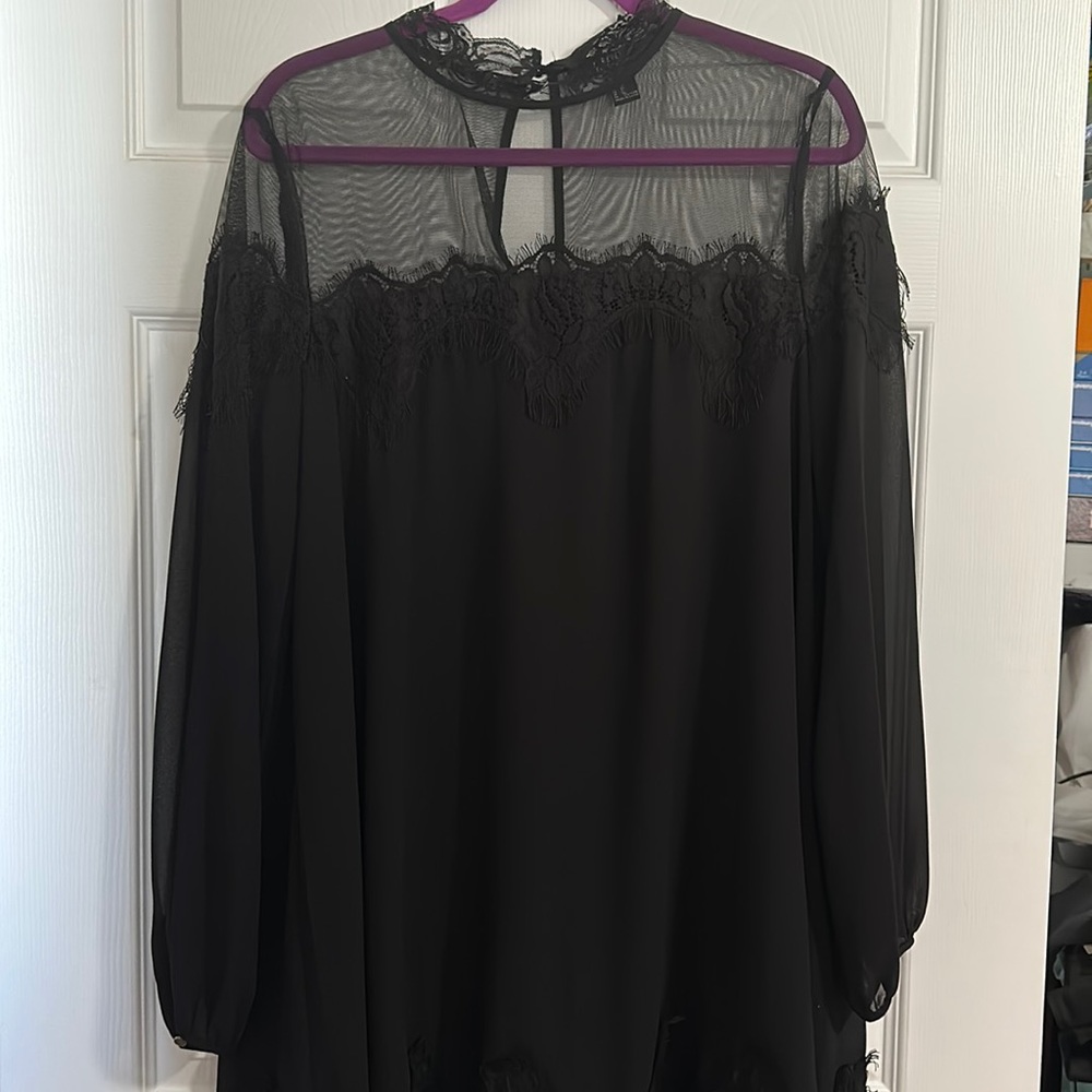 NWOT Chiffon and Lace dress